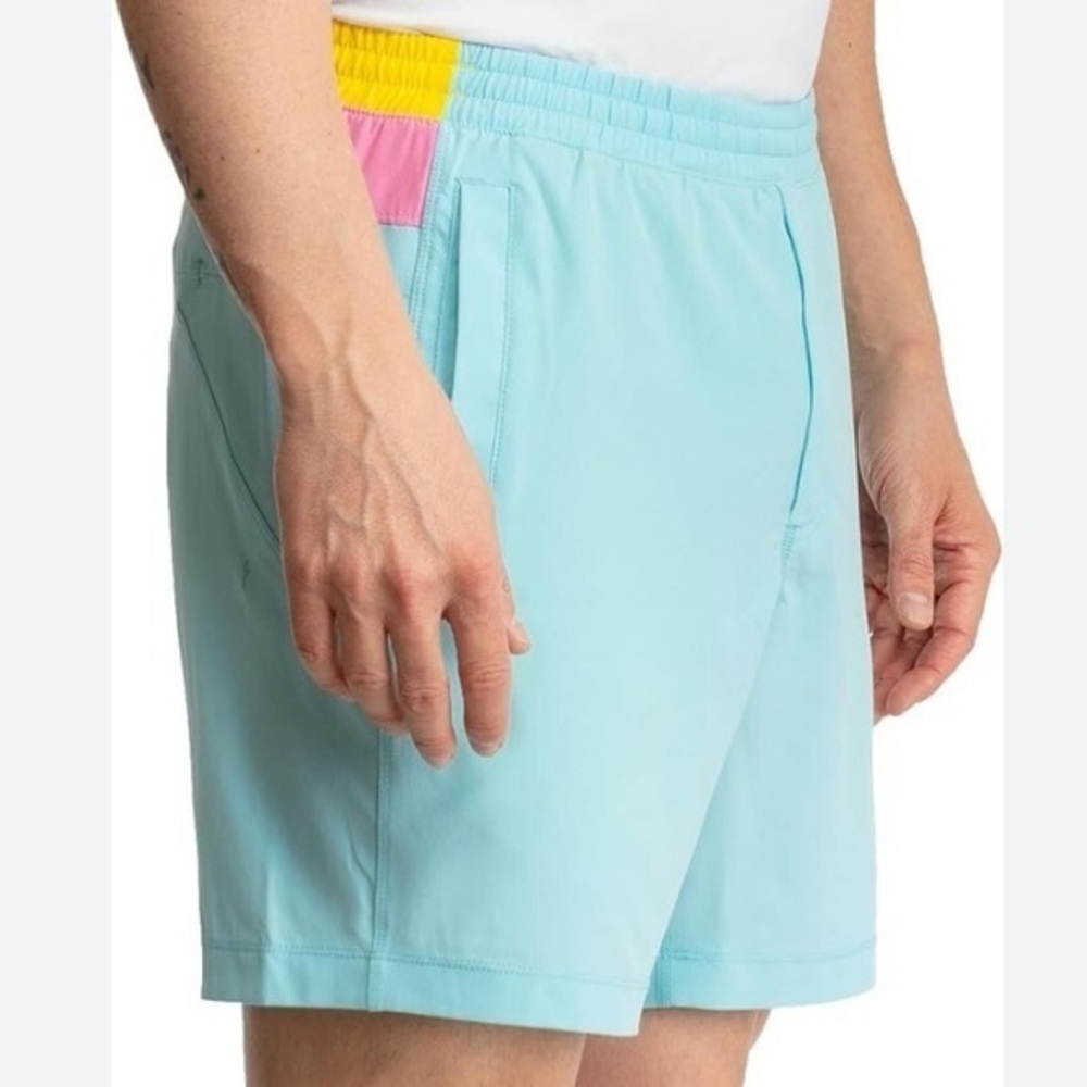 Birddogs Light Blue Pink Yellow Built In Liner Pink Classic XXL